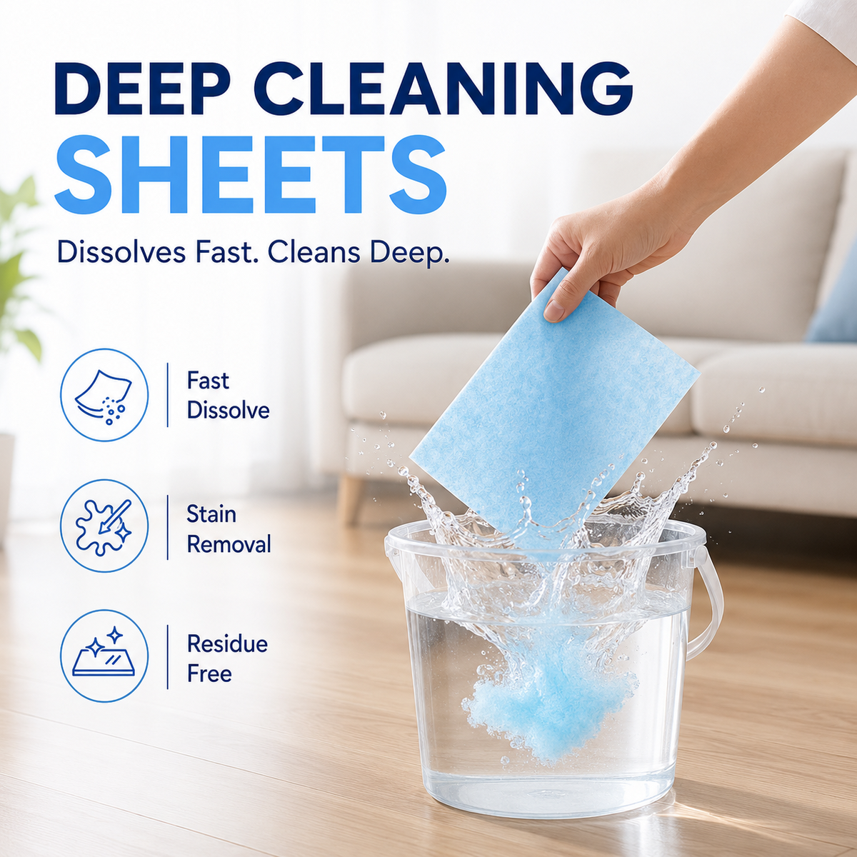 Cleangearco™ 4-in-1 Cleaning Sheets!