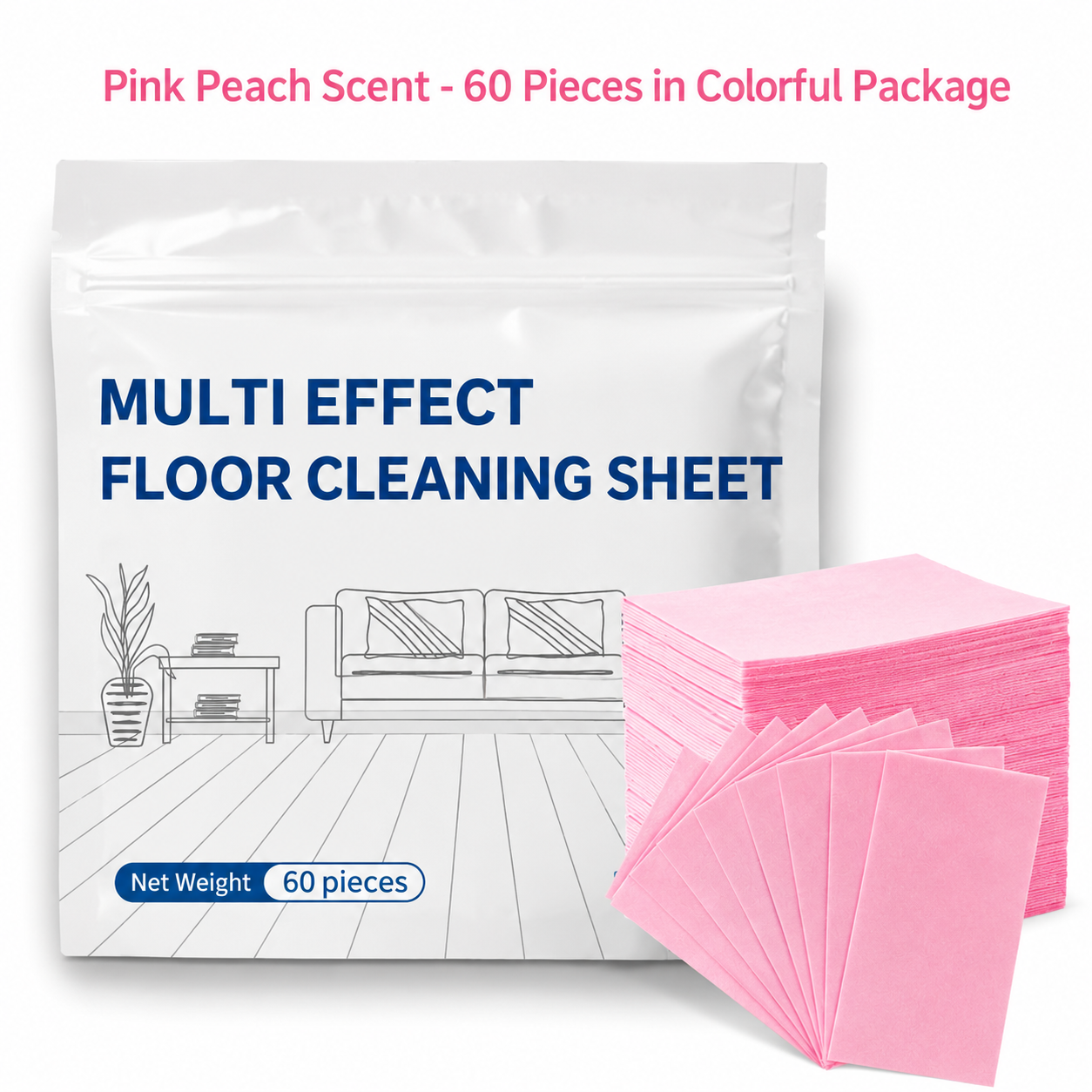 Pink Peach (Floral)