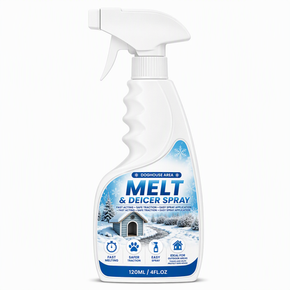 ❄️ Instantly Melt Ice & Snow: Outdoor De-Icing & Snow Melting Spray 🚀